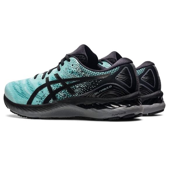 Asics Gel Nimbus 23 Mens Running Shoes Clear Blue/Gunmetal Size 13.5 M main image 7